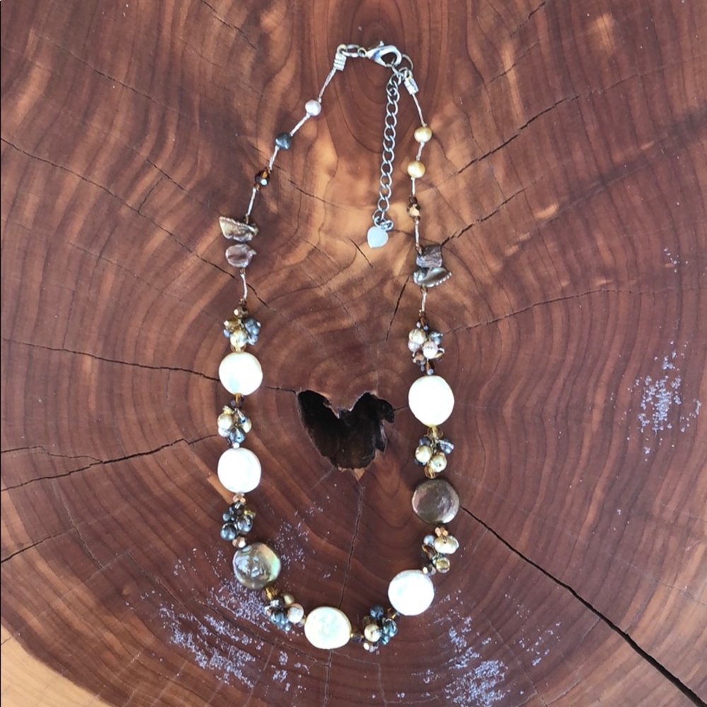 Brown necklace